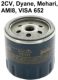 filtre � huile, 2CV, pi�ce d'origine Citro�n LS131, pour 2CV + Visa 652cm�, apr�s 09.1971 | Artnr: 10000 | Der Franzose - www.franzose.de