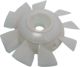 ventilateur 9 pales, 2CV6, n� d'origine 5433422 ou AM241904, fixation 6 vis, refabrication de bonne qualit� | Artnr: 10047 | Der Franzose - www.franzose.de