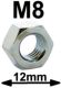 �crou de carburateur sur tubulure d'admission (8mm cl� de 12). | Artnr: 10112 | Der Franzose - www.franzose.de