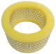 cartouche de filtre � air avec sa grille en m�tal, sans couvercle plastique, 2CV6 apr�s 06.1980. dimensions: 135x95x80mm | Artnr: 10176 | Der Franzose - www.franzose.de