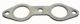 joint de tubulure admission et �chappement 2CV 12ch.DIN, tubulure avec 3 vis de fixations par c�t� | Artnr: 10226 | Der Franzose - www.franzose.de
