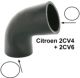 durite entre carburateur et filtre � air rond, 2CV avec petit carburateur (pas compatible avec le grand carburateur oval) | Artnr: 10228 | Der Franzose - www.franzose.de