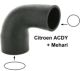 durite entre carburateur et filtre � air 2CV avec grand carburateur oval pour Acadyane et M�hari | Artnr: 10229 | Der Franzose - www.franzose.de