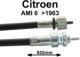 c�ble de compteur, Citro�n Ami 6 avant 1963 | Artnr: 10246 | Der Franzose - www.franzose.de