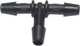 raccord 3 voies de durite d'essence 5mm. �galement utilisable pour les tubes du lave-glace. | Artnr: 10447 | Der Franzose - www.franzose.de