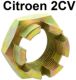 �crou � cr�neaux pour cardan, 2CV, GS, refabrication, n� d'origine A-416-8 / 5420543 | Artnr: 12021 | Der Franzose - www.franzose.de