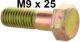 vis M9x25,  fixation de cardan � la bo�te de vitesse 2CV par exemple | Artnr: 12264 | Der Franzose - www.franzose.de