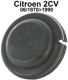 bouchon de bras de suspension arri�re, 2CV, pour montage tube de frein en spiral dans le train arri�re | Artnr: 12285 | Der Franzose - www.franzose.de