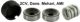 jeu de coupelles (2x), ressort, �crou et �pingle pour embout de  biellette int., 2CV, bonne qualit� | Artnr: 12332 | Der Franzose - www.franzose.de