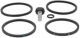 kit d'�tanch�it� d'�trier de frein, 2CV,  (joint + pare poussi�re de piston, joint de raccord), refabrication | Artnr: 13019 | Der Franzose - www.franzose.de