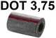 joint de tube de frein rouge pour liquide de frein (DOT) 2CV, tube 3,75mm, cl� de 8, tubes hydrauliques liquide rouge / LHS pour DS,CX | Artnr: 13024 | Der Franzose - www.franzose.de