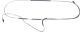 tubes de frein en Inox du ma�tre-cylindre au raccord 3 voies pour train arri�re, 2CV, complet en une partie | Artnr: 13039 | Der Franzose - www.franzose.de