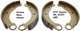 machoires de frein arri�re pour 1 essieu (les 2 tambours), 2CV, tous mod�les, refabrication de bonne qualit� | Artnr: 13109 | Der Franzose - www.franzose.de
