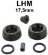 kit d'�tanch�it� de cylindre de roue arri�re LHM, Acadyane, Ami8, M�hari en partie, pour cylindre avec piston de 19mm | Artnr: 13116 | Der Franzose - www.franzose.de