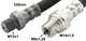 flexible de frein avant, Citro�n Ami 6, longueur 335mm, raccord (M14x1,5-M9x1,25 / M12x1) | Artnr: 13139 | Der Franzose - www.franzose.de