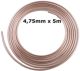 tube de frein cuivre-nickel 3/16 (diam�tre 4,76mm), longueur 5 m�tres, mat�riau �  travailler pour fabriquer des tubes de frein | Artnr: 13155 | Der Franzose - www.franzose.de