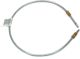tube de frein du flexible de frein au cylindre de roue sur bras arri�re, 2CV, raccord en cl� de 9mm, tube 4,5mm, longueur 389mm, identique droite ou gauche, n� d'origine AY453-34B et AY453-34C | Artnr: 13170 | Der Franzose - www.franzose.de