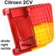 cabochon de feu arri�re, Citro�n 2CV, droite, pour Seima, refabrication bonne qualit� | Artnr: 14020 | Der Franzose - www.franzose.de