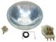 reflecteur de phare avec feu de position, diam�tre 117mm, verre 110mm,  profondeur 58mm. Ne remplace pas les phares 2CV | Artnr: 14096 | Der Franzose - www.franzose.de