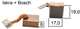 balais de d�marreur Iskra et Bosch, 12 volts, 2CV, dimensions: largeur 17mm, hauteur 19mm, �paisseur 8mm | Artnr: 14109 | Der Franzose - www.franzose.de