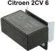 r�gulateur de charge �lectronique 12 volts, 2CV connection 3 fils, 2CV6 � fixer sur la batterie, comme d'origine, le meilleur choix | Artnr: 14110 | Der Franzose - www.franzose.de