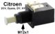 contact feux de stop sous p�dale, contact �lectrique plat, 2CV, CX, BX HY, DS. M12x1 | Artnr: 14127 | Der Franzose - www.franzose.de