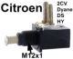 contact feux de stop sous la p�dale, fiche ronde, 2CV, DS, HY | Artnr: 14158 | Der Franzose - www.franzose.de