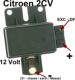 r�gulateur de charge �lectronique, 12 volts, 2CV6, en remplacement du r�gulateur sans le troisi�me contact | Artnr: 14161 | Der Franzose - www.franzose.de