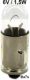 ampoule 1,5 Watt 6 volts (culot Ba7S) pour le gros t�moin au tableau de bord, 2CV, HY et autres | Artnr: 14282 | Der Franzose - www.franzose.de