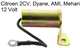 condensateur Valeo/Beru, 12 Volt, 2CV4 et 2CV6, fin de s�rie, remplac� par 14327 | Artnr: 14303 | Der Franzose - www.franzose.de