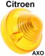 cabochon de clignotant, 2CV, HY, 4L, DS Break, Ami 6, orange, pour clignotants AXO, l'unit� | Artnr: 14387 | Der Franzose - www.franzose.de