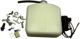 r�servoir de lave-glace �lectrique, Citro�n 2CV, Traction et autres anciennes, produit complet avec fils et bouton, facile � int�grer. Dimensions hors-tout (fixations comprises): largeur 19,5cm, hauteur 16,5cm, profondeur 5,5cm. | Artnr: 14447 | Der Franzose - www.franzose.de