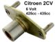 came d'allumage, Citro�n 2CV seulement sur les mod�les en 6 volts, 425 et 435cm� | Artnr: 14452 | Der Franzose - www.franzose.de