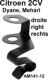 agrafe de c�ble de commande de volet d'�changeur d'air droite, 2CV, n� d'origine AM14212, refabrication | Artnr: 14517 | Der Franzose - www.franzose.de