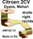 agrafe de c�ble de commande de volet d'�changeur, grande taille, bichromat�, bonne qualit� | Artnr: 14520 | Der Franzose - www.franzose.de