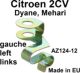 agrafe de c�ble de commande de volet d'�changeur, petite taille, bichromat�, bonne qualit� | Artnr: 14521 | Der Franzose - www.franzose.de