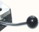 bouton rond noir � visser sur la tige de commande de chauffage, 2CV, HY, DS, en m�tal (remplace le plastique d'origine) | Artnr: 14527 | Der Franzose - www.franzose.de