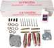 jeu de fixations complet pour plateforme - ch�ssis 2CV6 �quip�e de freins � tambours � l'avant, renouvelez le tout pour moins de soucis au montage et une long�vit� du v�hicule plus grande | Artnr: 15058 | Der Franzose - www.franzose.de