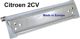 panneaux de feux arri�res, 2CV dernier mod�le, comme d'origine, renforc�, n� d'origine 96995274 | Artnr: 15116 | Der Franzose - www.franzose.de