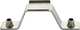 fixation pot d'�chappement avant en Inox, viss� au plancher, 2CV | Artnr: 15212 | Der Franzose - www.franzose.de