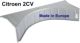 montant vertical et liaison sup�rieure de coffre, 2CV, refabrication de tr�s bonne qualit�, mieux que d'origine | Artnr: 15466 | Der Franzose - www.franzose.de