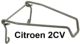 entrebailleur de glace mobile de porte avant, 2CV, refabrication de tr�s bonne qualit�, mieux que la pi�ce d'origine | Artnr: 16029 | Der Franzose - www.franzose.de