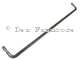 b�quille de coffre, 2CV | Artnr: 16071 | Der Franzose - www.franzose.de
