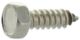vis d'aile arri�re en Inox, 2CV, dimensions 6,3 x 19 | Artnr: 16225 | Der Franzose - www.franzose.de
