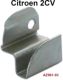 but�e arri�re de cadre de vitre en Inox, porte avant droite ou gauche, 2CV, n� d'origine AZ961-93A | Artnr: 16263 | Der Franzose - www.franzose.de