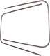 baguette pour joint de pare-brise, 2CV AZAM, en Inox, ne peut �tre mont� qu'avec le joint ref. 16293, commander le clip de liaison ref. 16295 s�par�ment, pi�ce rare | Artnr: 16294 | Der Franzose - www.franzose.de