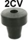 but�e caoutchouc de capot moteur sur pare-chocs, 2CV, but�e d'aile arri�re sur pare-chocs, DS | Artnr: 16540 | Der Franzose - www.franzose.de