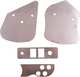 enjoliveur en Inox bross� pour colonne de direction, 2CV, 4 pi�ces | Artnr: 16849 | Der Franzose - www.franzose.de