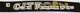monogramme (autocollant) Citro�n �criture art d�co, lettres argent sur fond noir, 36x230mm | Artnr: 16913 | Der Franzose - www.franzose.de
