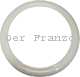 flanc blanc 15 pouces, pour montage avec enjoliveur de jante 10057. | Artnr: 16934 | Der Franzose - www.franzose.de